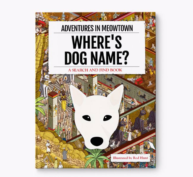 Personalised Canaan Dog Book: Where's Canaan Dog? Volume 2